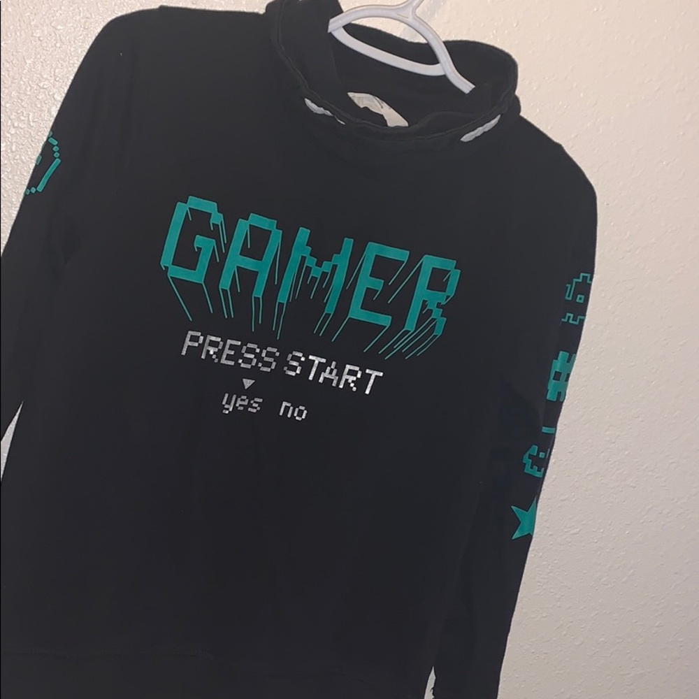 Boys pullover gamer sweatshirt